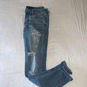 Hollister Crop Jeans (Low Rise)